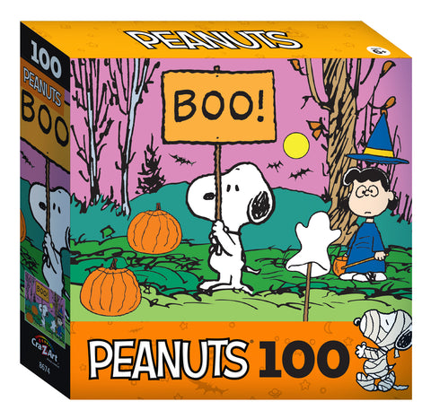 RoseArt Peanuts Happy Halloween 100 Piece Jigsaw Puzzle|RoseArt In Lebanon