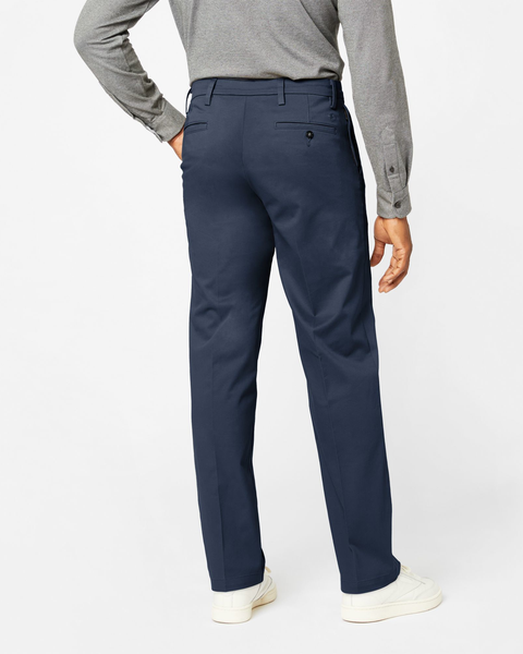 Dockers Men's Navy Classic Fit Wrinkle-Free Comfort Trousers | Dockers In Lebanon