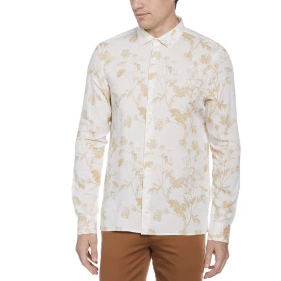 Perry Ellis Men's Multicolor Soft Floral-Print Shirt | Perry Ellis In Lebanon