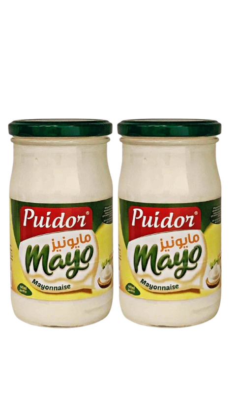 Puidor Mayonnaise 445ml + Puidor Mayonnaise 445ml (-15% Free) | Puidor In Lebanon