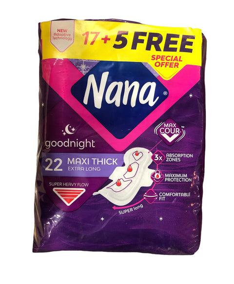 Nana Good Night Maxi Thick Extra Long 17+5