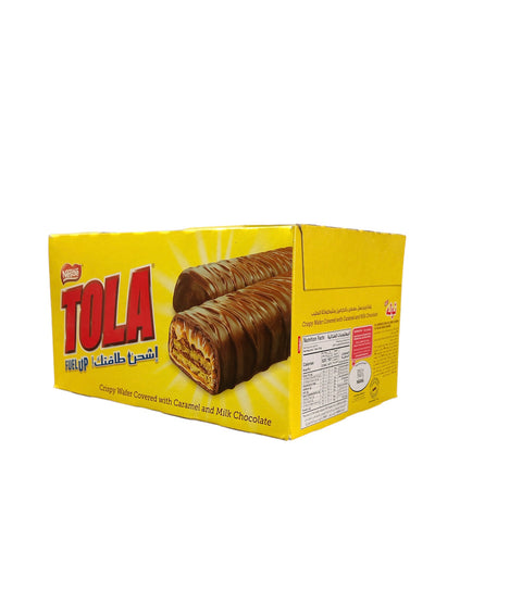 Nestle Tola Crispy Wafer Covered With Caramel And Milk Chocolate