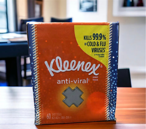 Kleenex Anti-Viral 3-Ply 60 Tissues