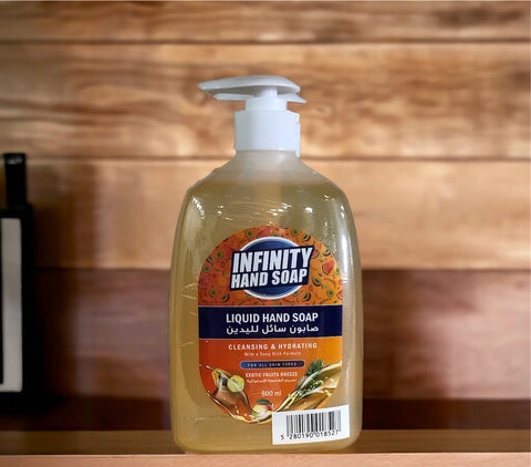 Infinity Liquid Hand Soap  Exotic Fruits Breeze + Honeysuckle Aromati Flavors