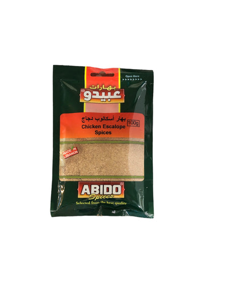 Abido Chicken Escalope  Spices 100 gr