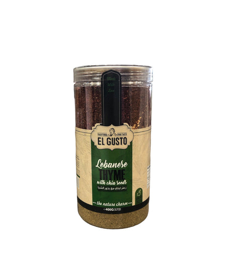 El Gusto Lebanese Thyme With Chia Seeds 400g