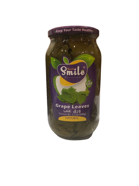 Minnesota Smile Grape Leaves Glass Jar 500g | Minnesota Smile In Lebanon