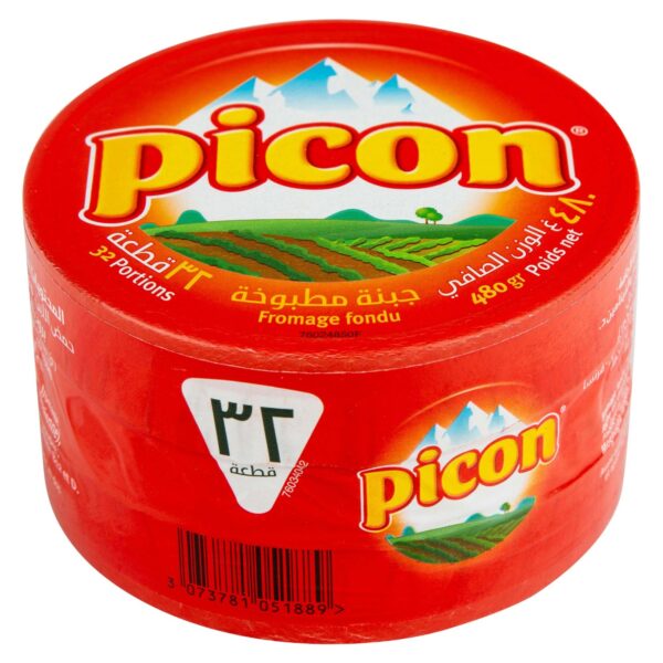Picon Processed Cheese 32 Portions 480g