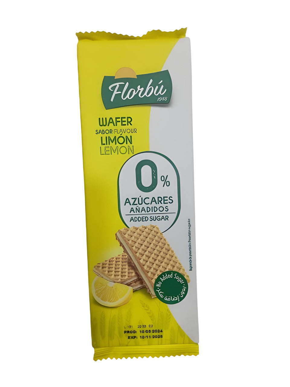 Florbu Wafer Sabor Flavour Lemon 150g | Florbo In Lebanon