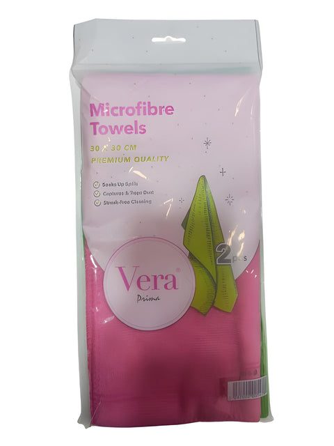 Vera Prima Microfibre Towels 2Pcs | Vera In Lebanon