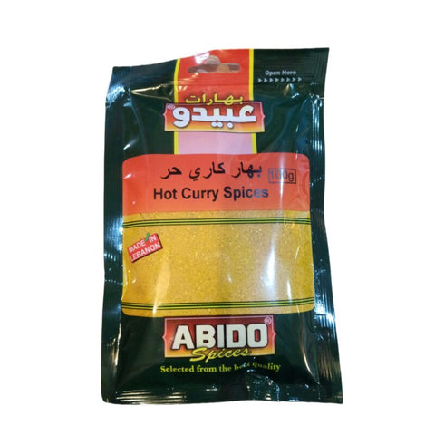 Abido Hot Curry Spices 100g