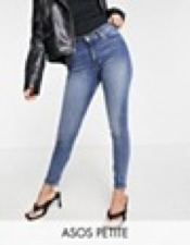 ASOS Design Women's Blue Jeans ANF621