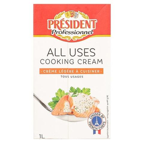 President All Uses Cooking Cream 1L | President In Lebanon