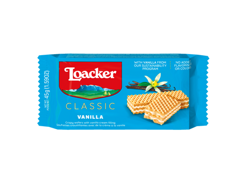 Loacker Classic Vanilla Wafer 45g | Loacker In Lebanon