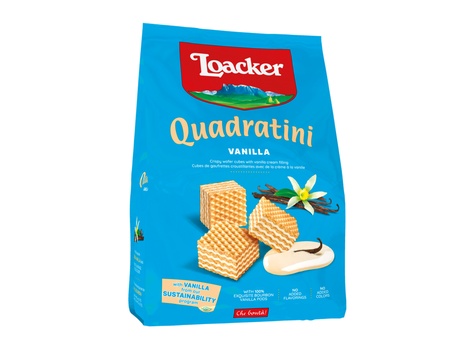 Loacker Quadratini Vanilla 125g | Loacker In Lebanon