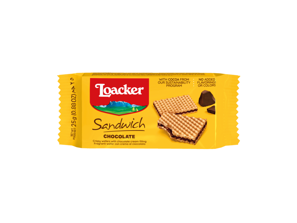 Loacker 75g Loacker Sandwich Chocolate Wafer 75g | Loacker In Lebanon – SuperDokan
