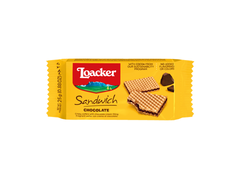 Loacker Sandwich Chocolate Wafer 75g | Loacker In Lebanon