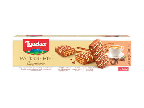 Loacker Patisserie Cappuccino Wafer 100g | Loacker In Lebanon