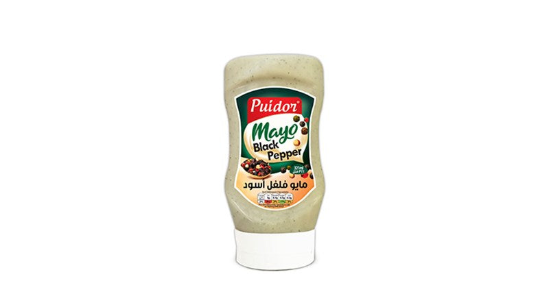 Puidor Mayo Black Pepper 321 ml | Puidor In Lebanon