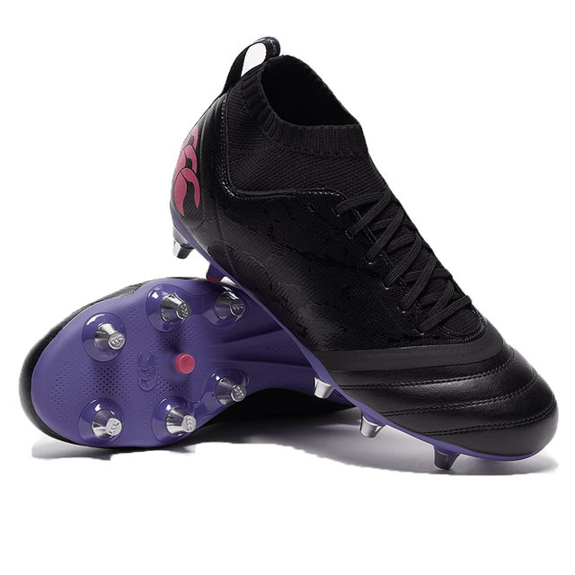 Canterbury Men's Black & Purple Stampede Pro SG Football Sneakers | Canterbury In Lebanonn