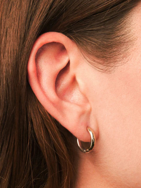 Lauren Ralph Lauren Women's Gold Two Tone Huggie Hoop Earring | Lauren Ralph Lauren in Lebanon