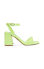 Steve Madden Women's Lime Green Bibi Heeled Sandal | Steve Madden In Lebanon