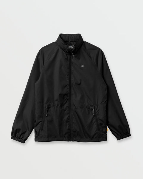 Waterman Men's Black Shell Shock Water-Resistant Windbreaker Jacket | Waterman In Lebanon