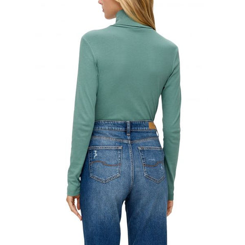 S.Oliver Girl's Green Long-Sleeve Blouse |S.Oliver in Lebanon