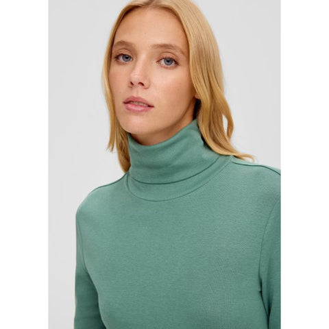S.Oliver Girl's Green Long-Sleeve Blouse |S.Oliver in Lebanon