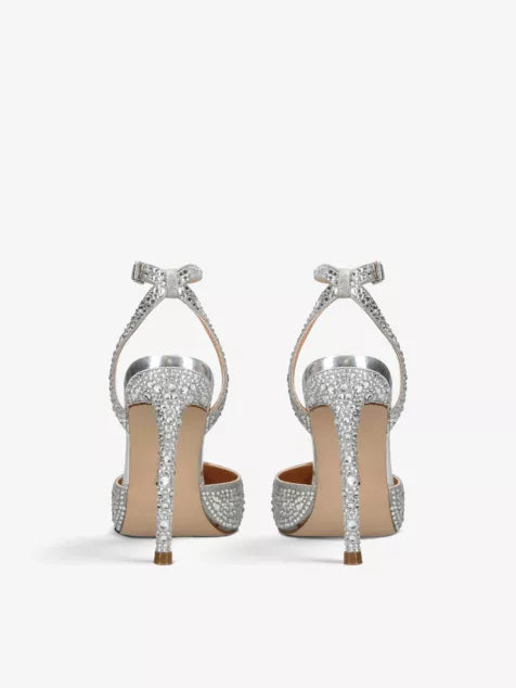 Steve Madden Women's Silver Revert crystal Heeled Sandal | Steve Madden In Lebanon