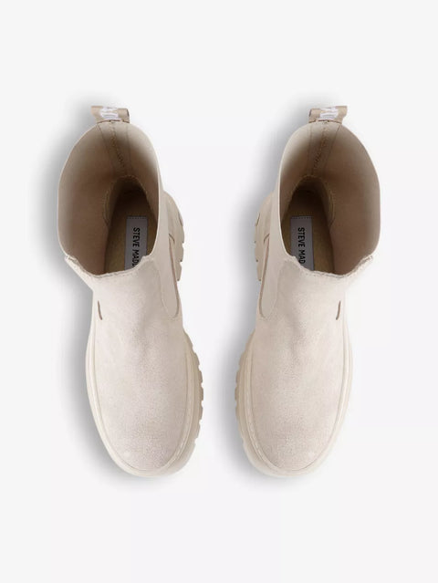 Steve Madden Girl's Beige Suede Jcassandra Boots  | Steve Madden in Lebanon