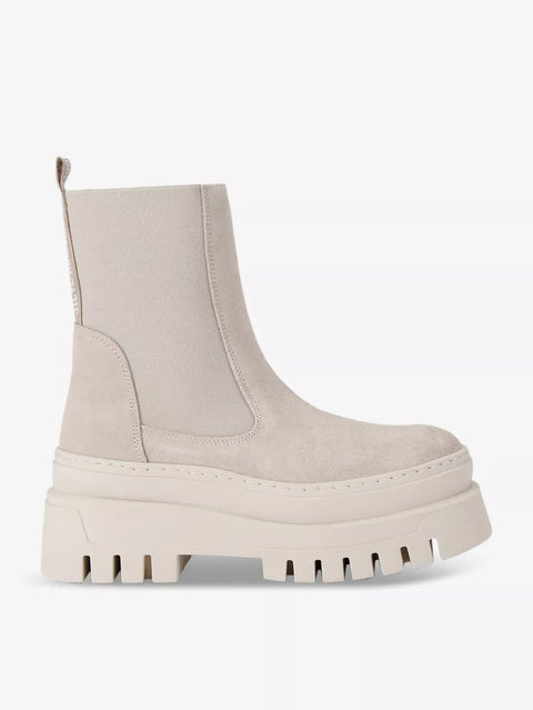 Steve Madden Girl's Beige Suede Jcassandra Boots  | Steve Madden in Lebanon