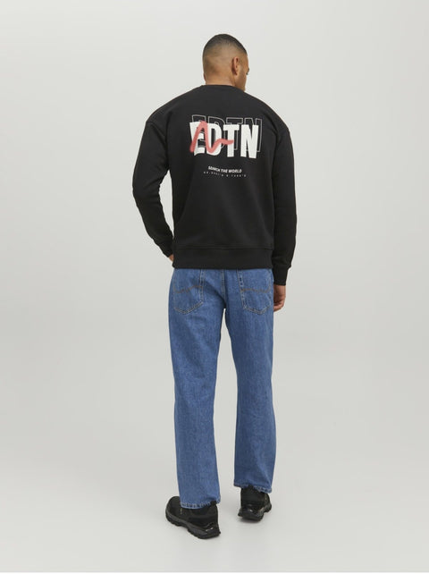 Jack & Jones Men's Black Long Sleeve Sweater | Jack & Jones In Lebanon