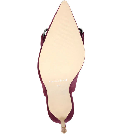 Charles David Women's Dark Purple Reeling Pump Heels | Charles David In Lebanon