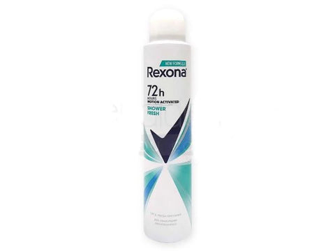Rexona Women Deo Spray 72Hrs Motion Activated Shower Fresh 200ml | Rexona In Lebanon