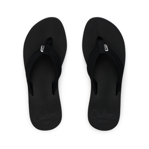 Reef Women's Black Cushion Breeze Flip-Flops | Reef In Lebanon