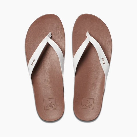 Reef Women's White Cushion Court - Cloud Flip Flop Slipper | Reef In Lebanon