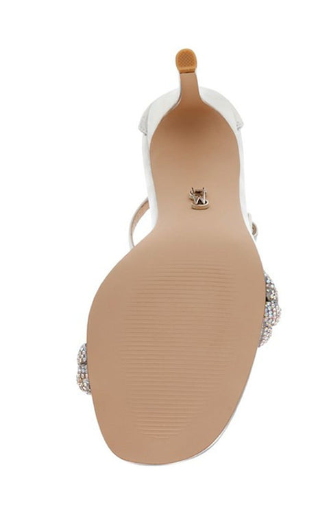 Steve Madden Women's Indira Silver Heels | Steve Madden In Lebanon