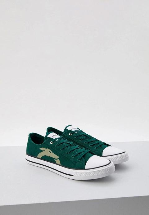 Trussardi Men's Greyhound Canvas Low Sneakers | Trussardi in Lebanon