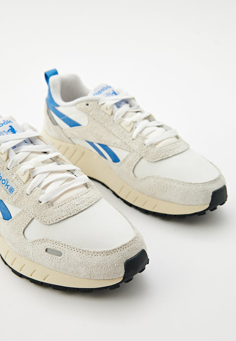 Reebok Unisex Beige & Blue Classic Leather Hexalite Running Sneakers | Reebok In Lebanon