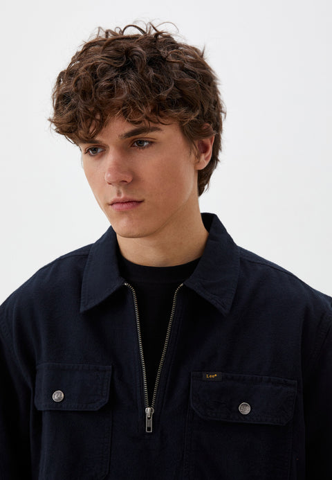 Lee Men's Black Half Zip Shirt | Lee In Lebanon