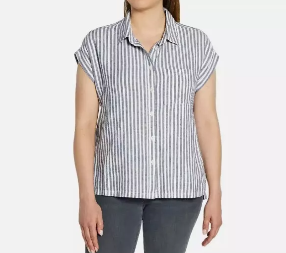 Orvis Women's Striped Short-Sleeve Shirt ABF5089