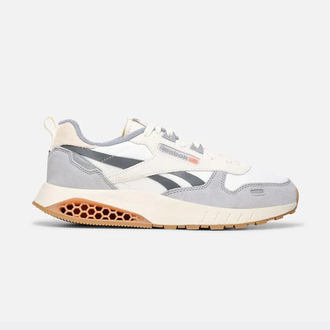 Reebok Unisex White & Gray Classic Leather Hexalite Sneakers | Reebok In Lebanon