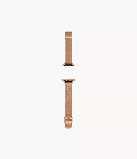 Fossil Women's Rose Gold-Tone Stainless Steel Mesh Band for Apple Watch  |Fossil in Lebanon
