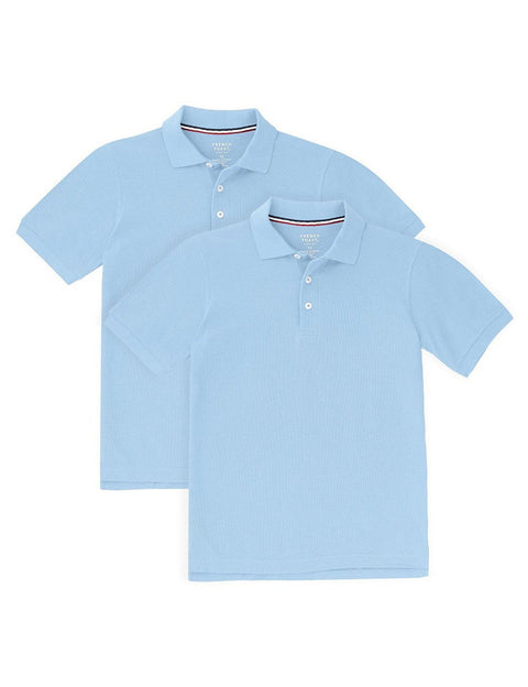 French Toast Boy's Blue 2-pack Pique Polo T-Shirt |French Toast In Lebanon