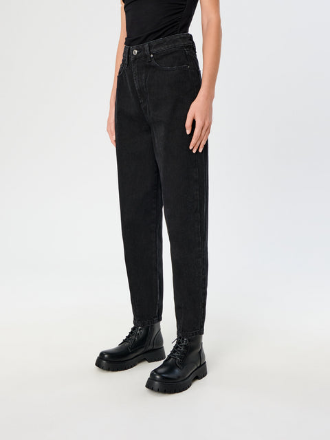 Sinsay Women's Black High Waist Balloon Jeans|Sinsay In Lebanon
