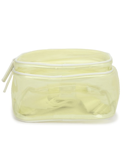 Forever 21 Women's Yellow Transparent Backpack |Forever 21 in Lebanon
