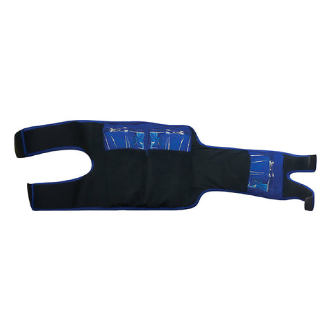 Shock Doctor Men's Navy Blue Ice Recovery Compression Knee Wrap | Shock Doctor In Lebanon