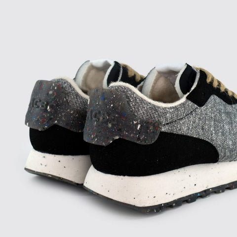 ACBS Men's Grey & Black Winter Eco Green Unisex Sneakers | ACBS In Lebanon