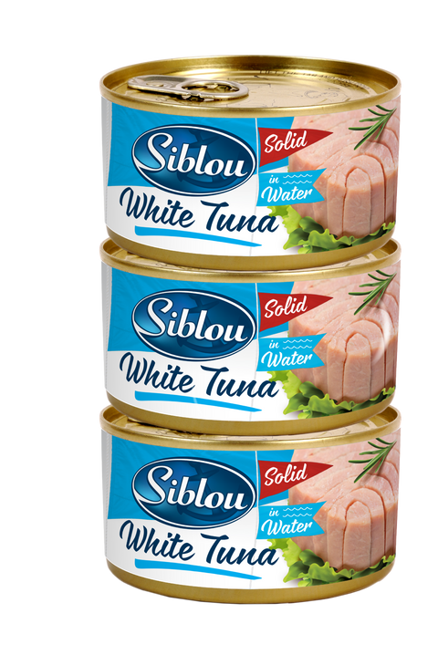 Siblou White Tuna In Water 185g*3 | Siblou In Lebanon